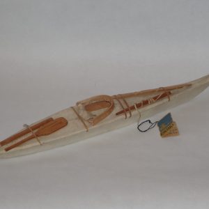 117.  J. Kitila - sealskin model kayak.