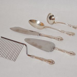 70.  Collection of miscellaneous Birks sterling silver serving pieces. Mid 20th century.